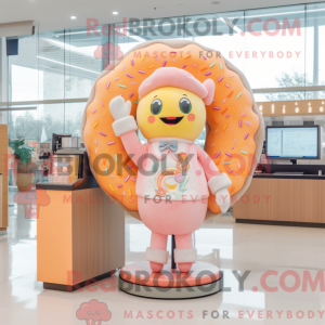 Peach Donut mascottekostuum...