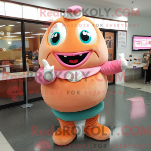 Postava maskota Peach Donut...