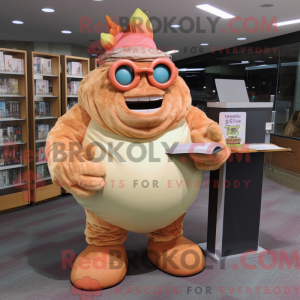 Peach Ogre Maskottchen...