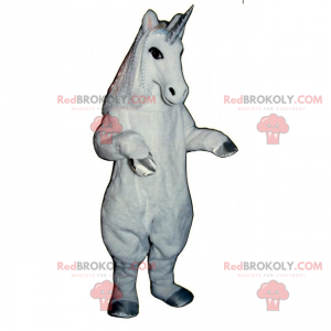 Mascota unicornio patas plateadas - Redbrokoly.com