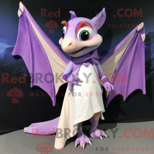 Lavender Pterodactyl mascot...