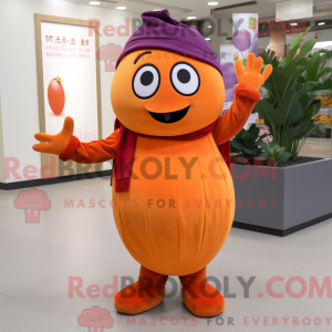 Oranje aubergine...
