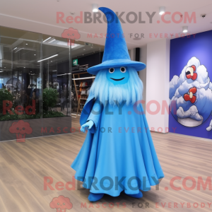 Postava maskota Sky Blue...