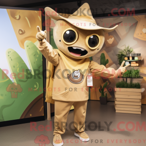 Tan Nachos Maskottchen...