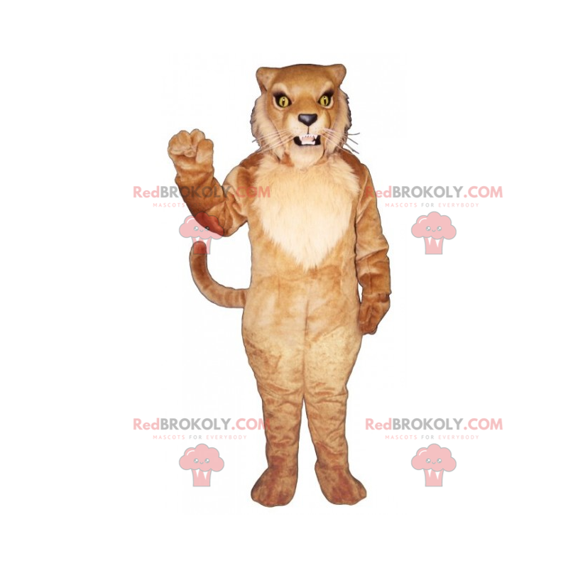 Mascota de león con bigotes largos - Redbrokoly.com Mascota de león con bigotes largos - Redbrokoly.com