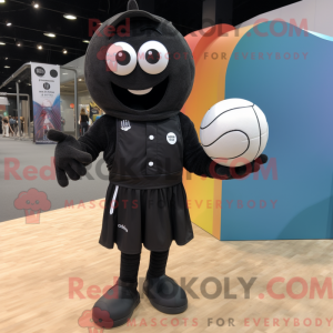 Black Volleyball Ball...