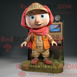 Wrist Watch mascot costume...