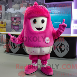 Magenta Ice Cream...