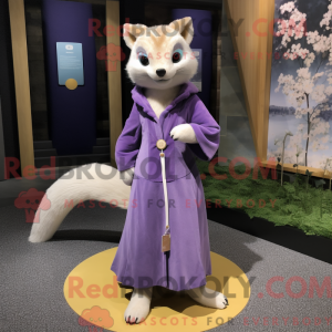 Lavendel Marten maskot...