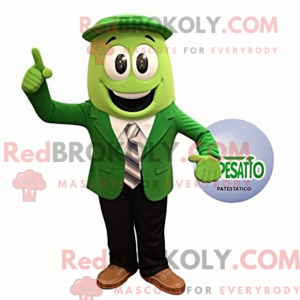Green Pesto Pasta mascot...