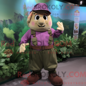 Bieten mascotte kostuum...