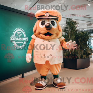 Peach Guinness mascot...