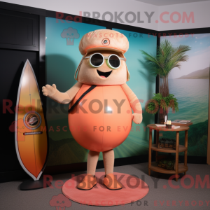 Costume de mascotte Peach...