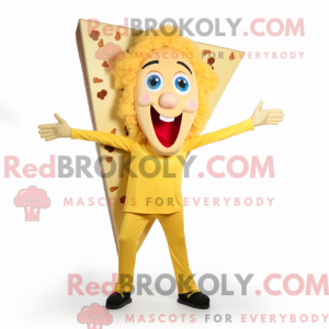 Gold Pizza Slice máscara de...