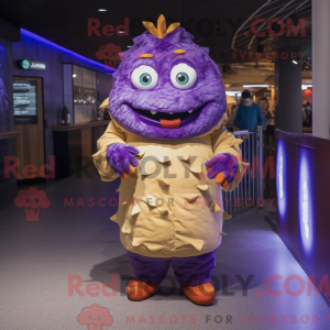 Disfraz de mascota Purple...