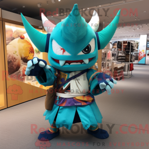 Turkis Samurai maskot...