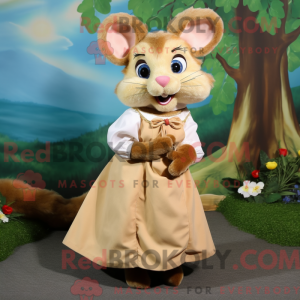 Costume de mascotte de Loir...