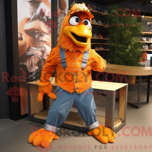 Disfraz de mascota Orange...