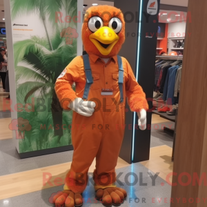 Orangefarbener...