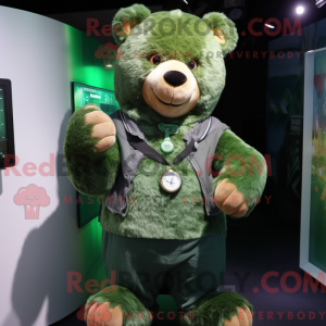 Máscara Forest Green Teddy...