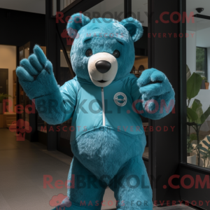 Disfraz de mascota del oso...