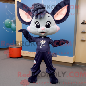 Navy Bat Maskottchen Kostüm...