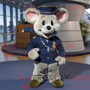 Maskottchenkostüm Navy...