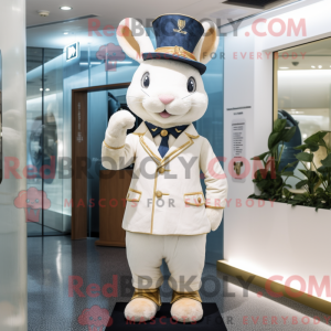 Cream Rabbit mascot costume...