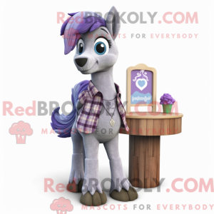 Lavender Mare mascot...