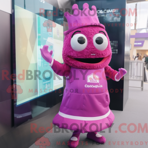 Disfraz de mascota Magenta...
