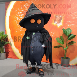 Máscara de toranja preta...
