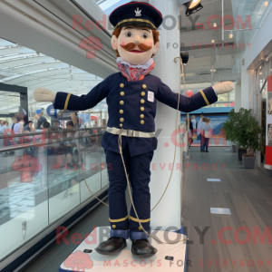Navy Seiltänzer Maskottchen...