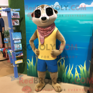 A máscara Tan Meerkat...