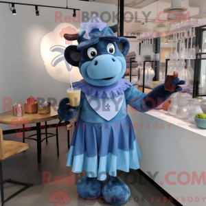 Figura de máscara de vaca...