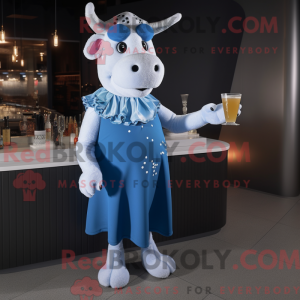 Figura de máscara de vaca...
