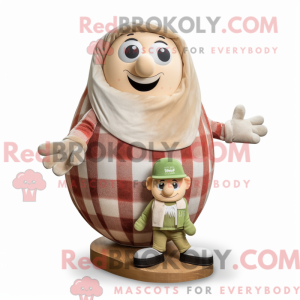 Creme melon maskot kostume...