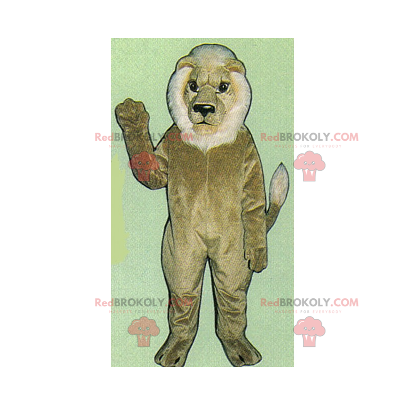 Klok lejonmaskot - Redbrokoly.com Klok lejonmaskot - Redbrokoly.com