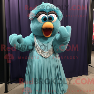 Disfraz de mascota Teal...