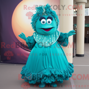 Disfraz de mascota Teal...