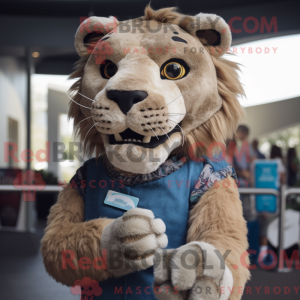 Disfraz de mascota Smilodon...