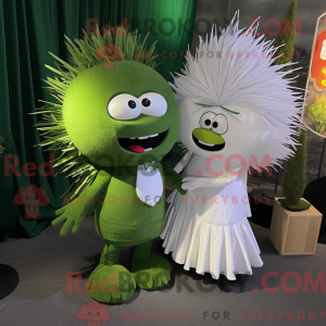 Green Porcupine mascot...