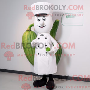 White Zucchini mascot...