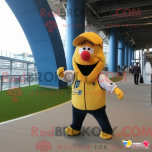 Gull Baa maskot drakt...