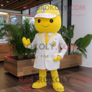 Costume mascotte de citron...