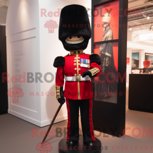 Sort britisk Royal Guard...
