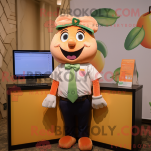 Postava maskota Peach...