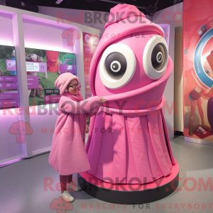 Rosa Gyro Maskottchen...