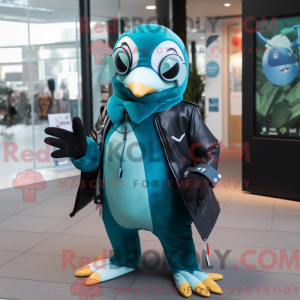 Disfraz de mascota pingüino...