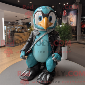 Disfraz de mascota pingüino...