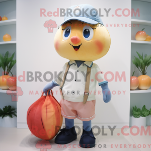Peach Tuna maskot kostume...